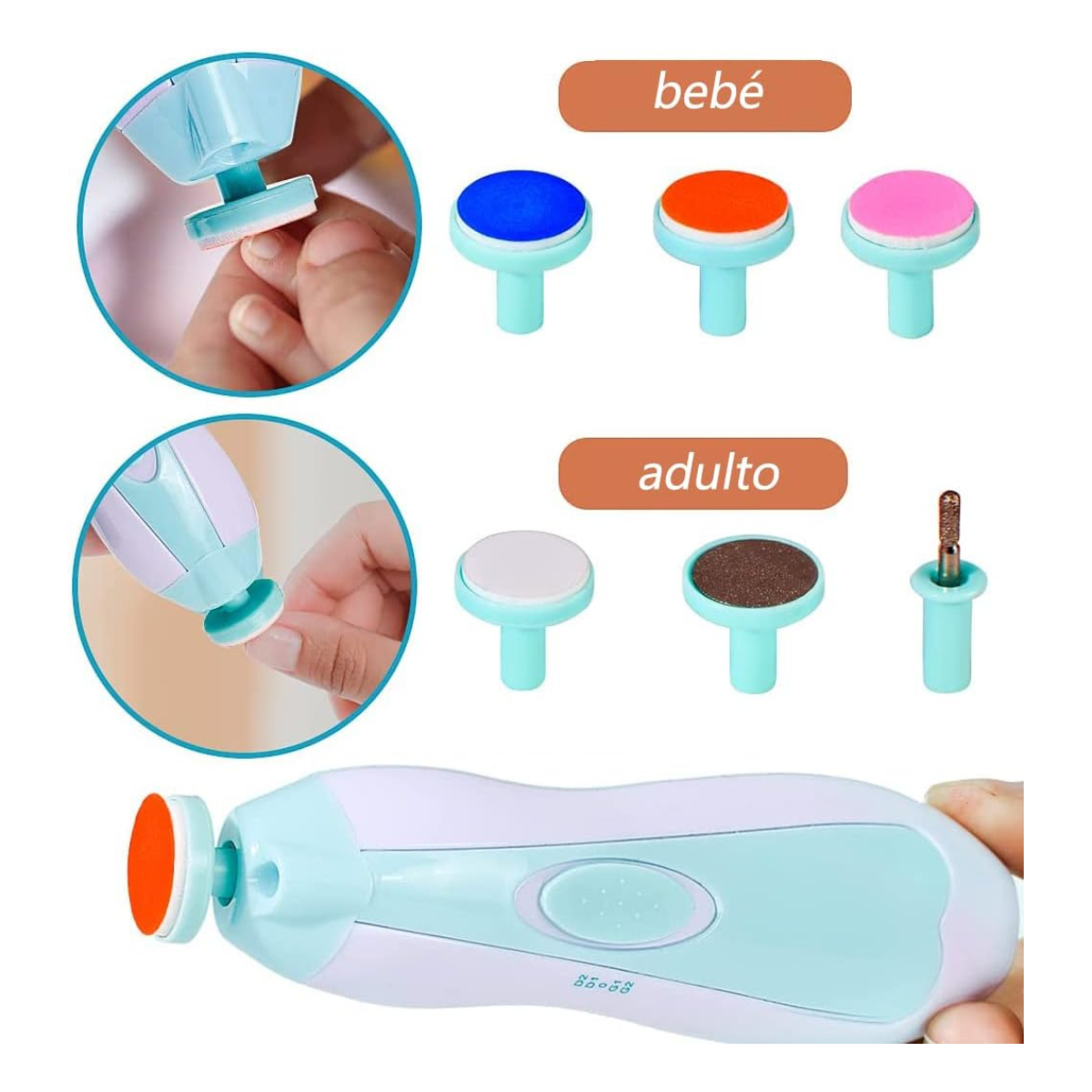 Limpiador de Uñas Portátil 6 en 1 para bebé™