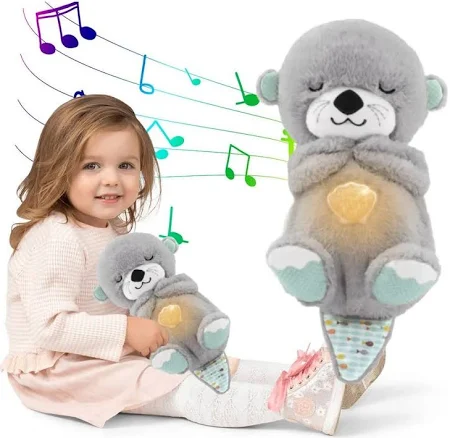 Nutria de Peluche Calmante Gris™